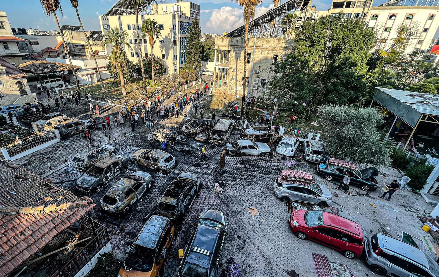 ئیسرائیل: هێرشی سەر نەخۆشخانەکەی غەززە گرووپە چەکدارەکانی فەلەستین کردوویانە