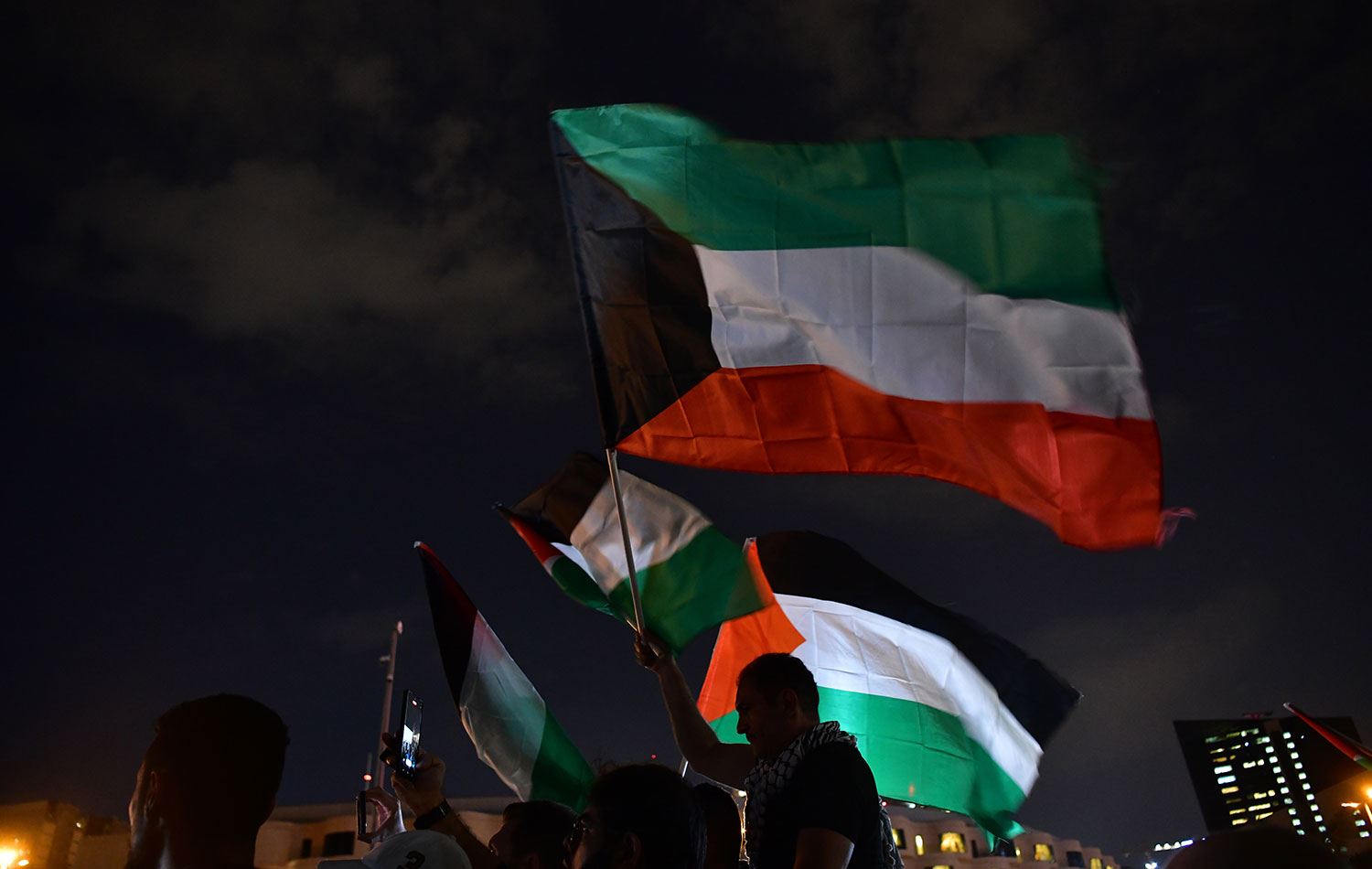 Dünyanın bir çok yerinde İsrail karşıtı gösteriler düzenleniyor. / Kuveyt /  AA