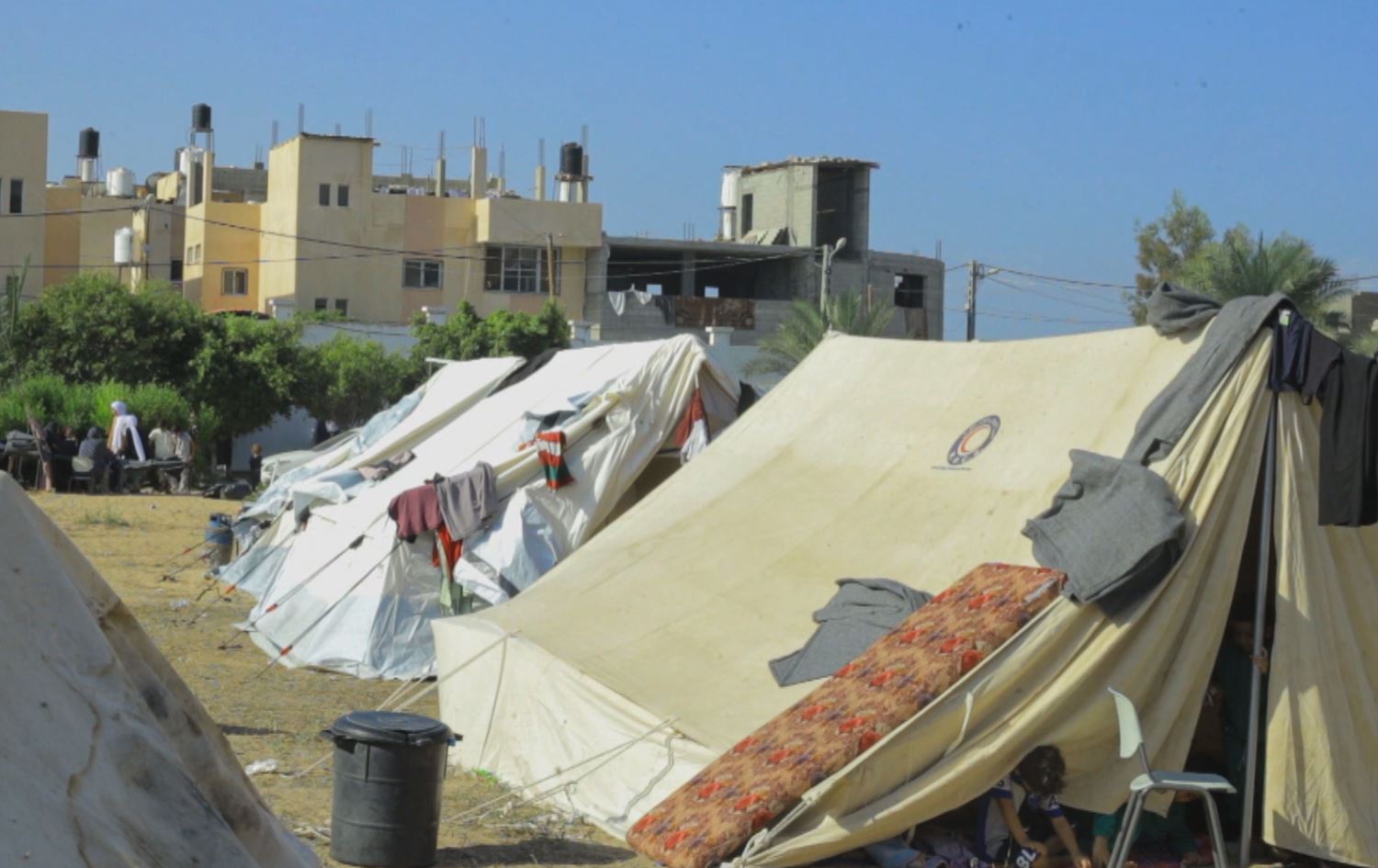 ‘Our reality is really painful’: Displaced Gazans find little relief in tents