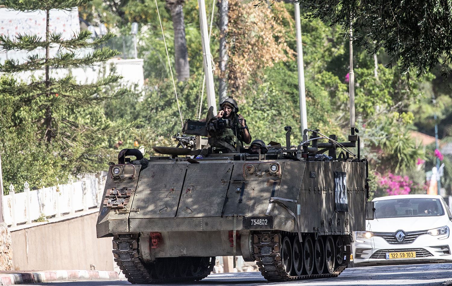 İsrail ordusu tankı /  AA