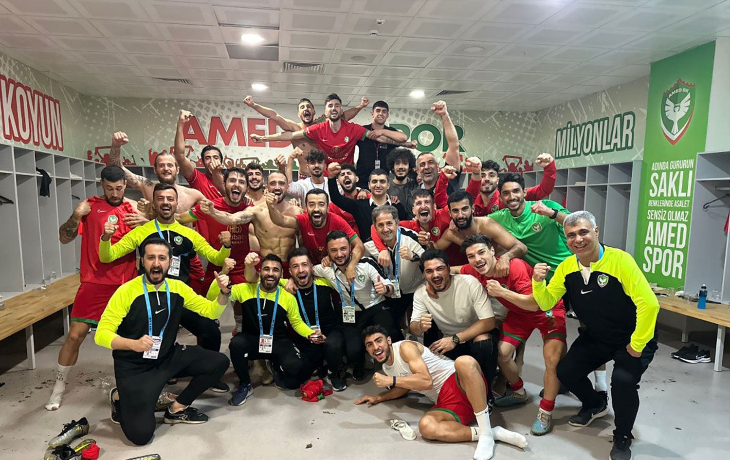 Amed Spor- Isparta 32'yi mağlup etti Foto: Amed SK Twitter 