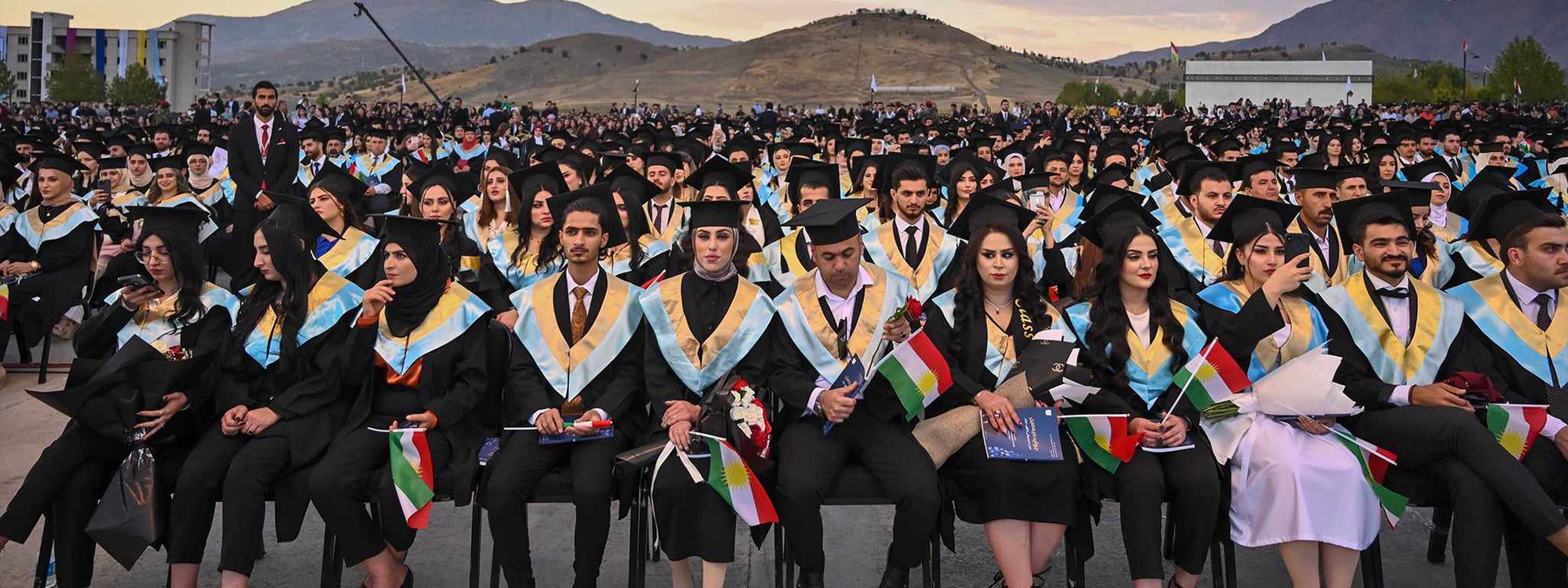 ئاهەنگی دەرچوونی خوێندکاران لە زانکۆی سۆران؛ 'زانست لەپێناو کوردستانێکی بەهێزتر'