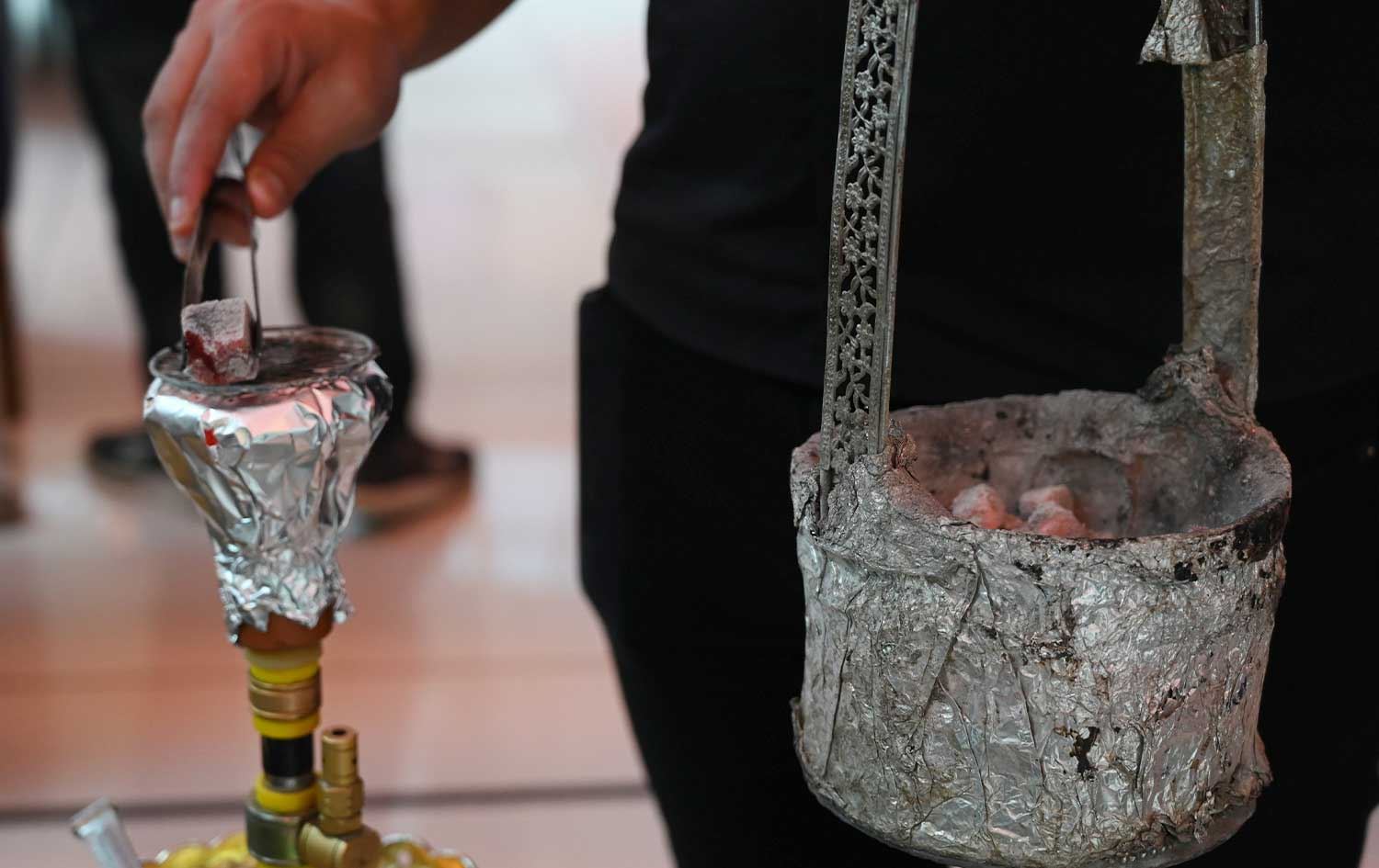 دیمەنی یەکێک لە کافتریاکانی هەولێر، وێنە: بڵند تاهیر - رووداو