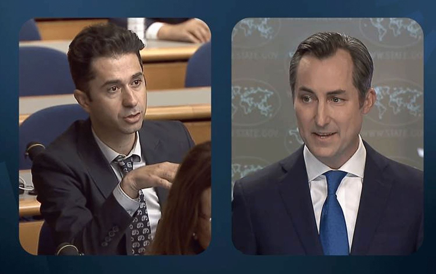 Matthew Miller û Diyar Kurde / Wêne û Vîdeo: Rûdaw