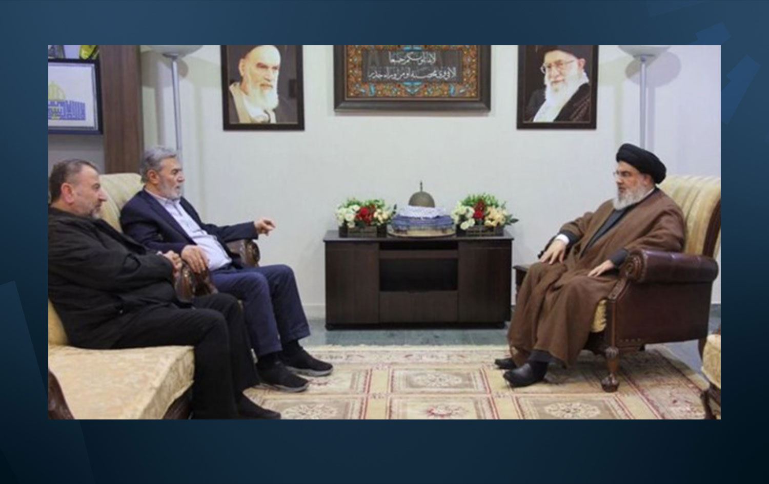 Hizbullah, Hamas ve İslami Cihad liderleri bir araya geldi