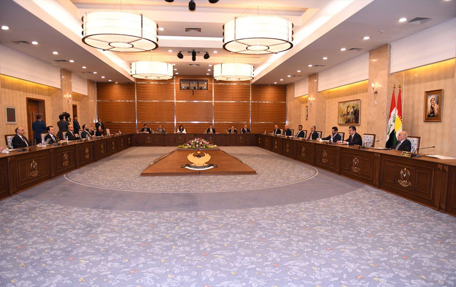 کۆبوونەوەی ئەنجوومەنی وەزیرانی هەرێمی کوردستان