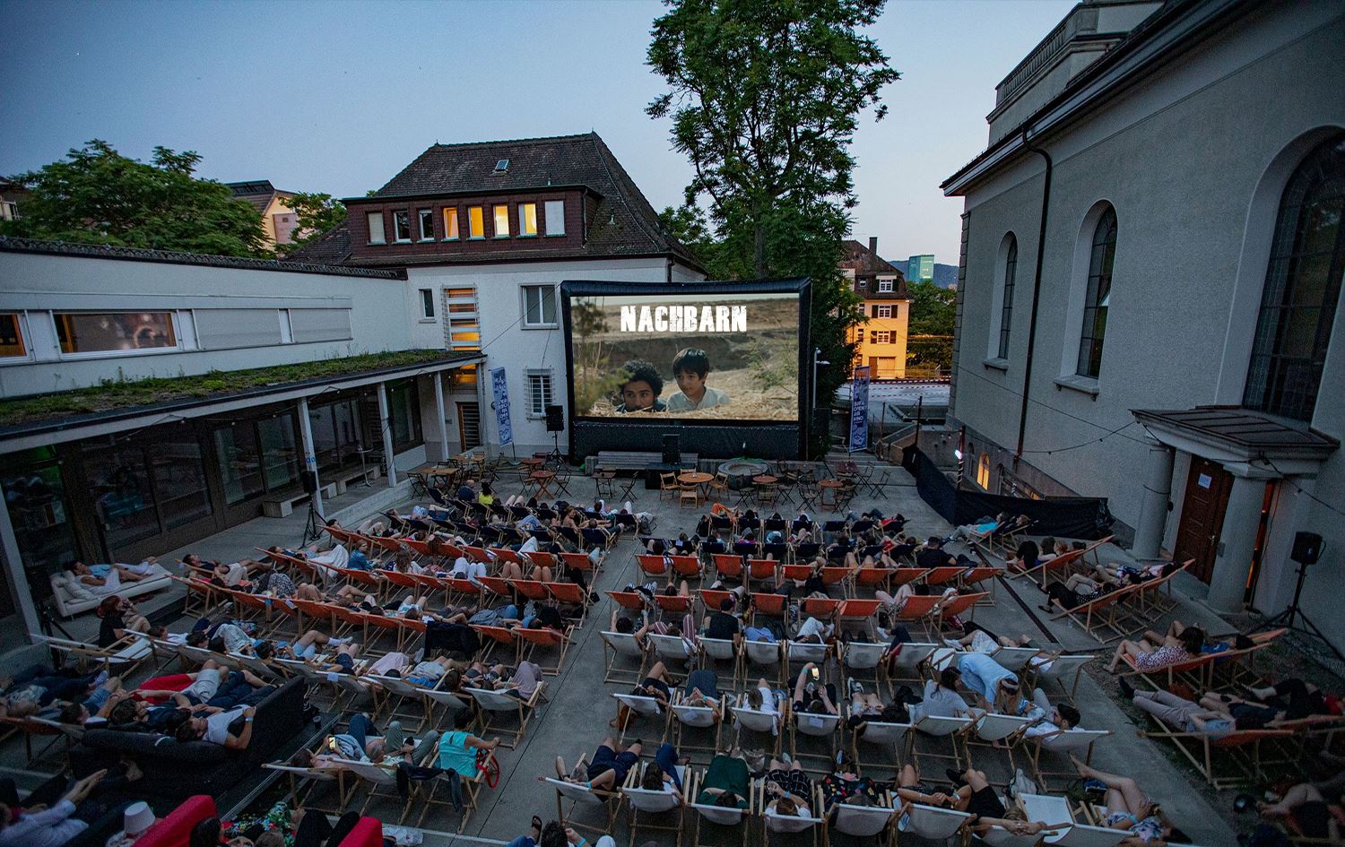 پێشاندانی فیلمی 'جیران' لە سینەمایەکی سەرئاوڵای زیۆریخی سویسرا