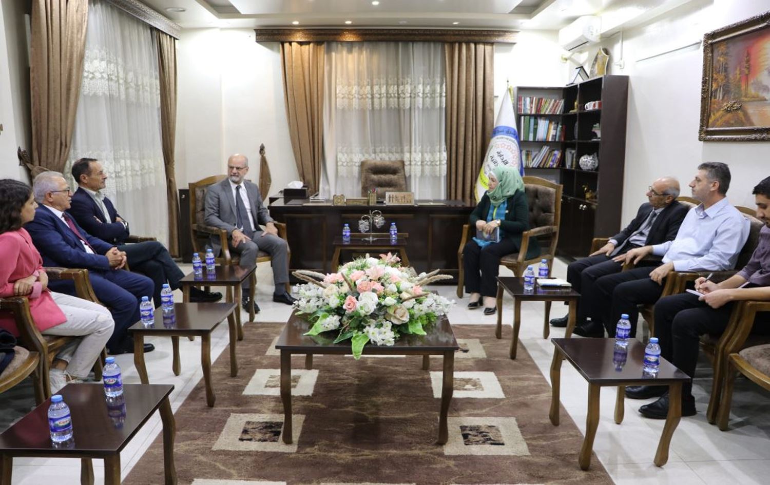 Şandeyeke Fransayê slavên Macron gihand xelkê Rojavayê Kurdistanê û Rêveberiya Xweser