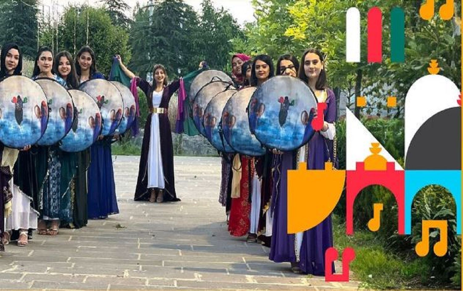 چالاکییەکی کولتووری لە باکووری کوردستان، وێنە: ئەرشیف