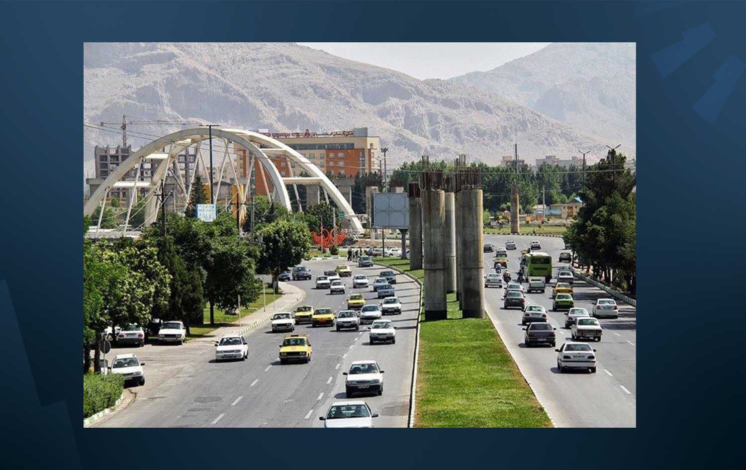 وێنەیەکی پارێزگای کرماشانی رۆژهەڵاتی کوردستان