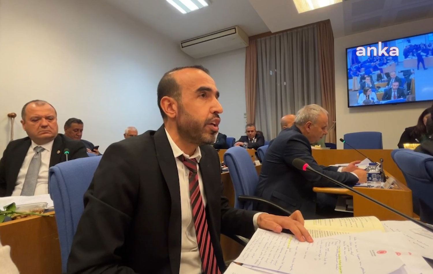 Ferit Şeyaşar Plan Bütçe Komisyonunda konuştu / ANKA