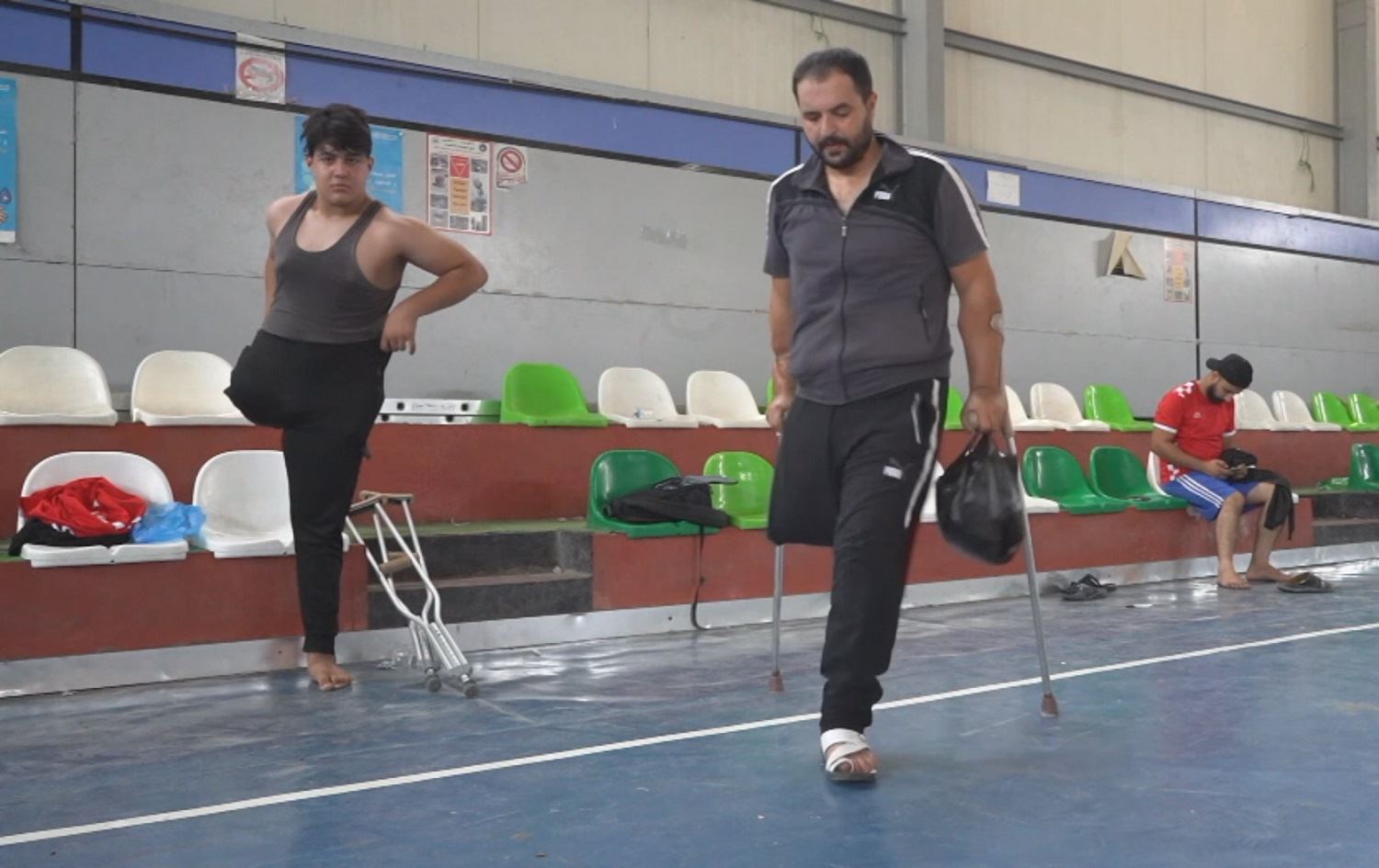 Tîmeke voleybolê ji bo kesên anstengdar hatiye damezrandin