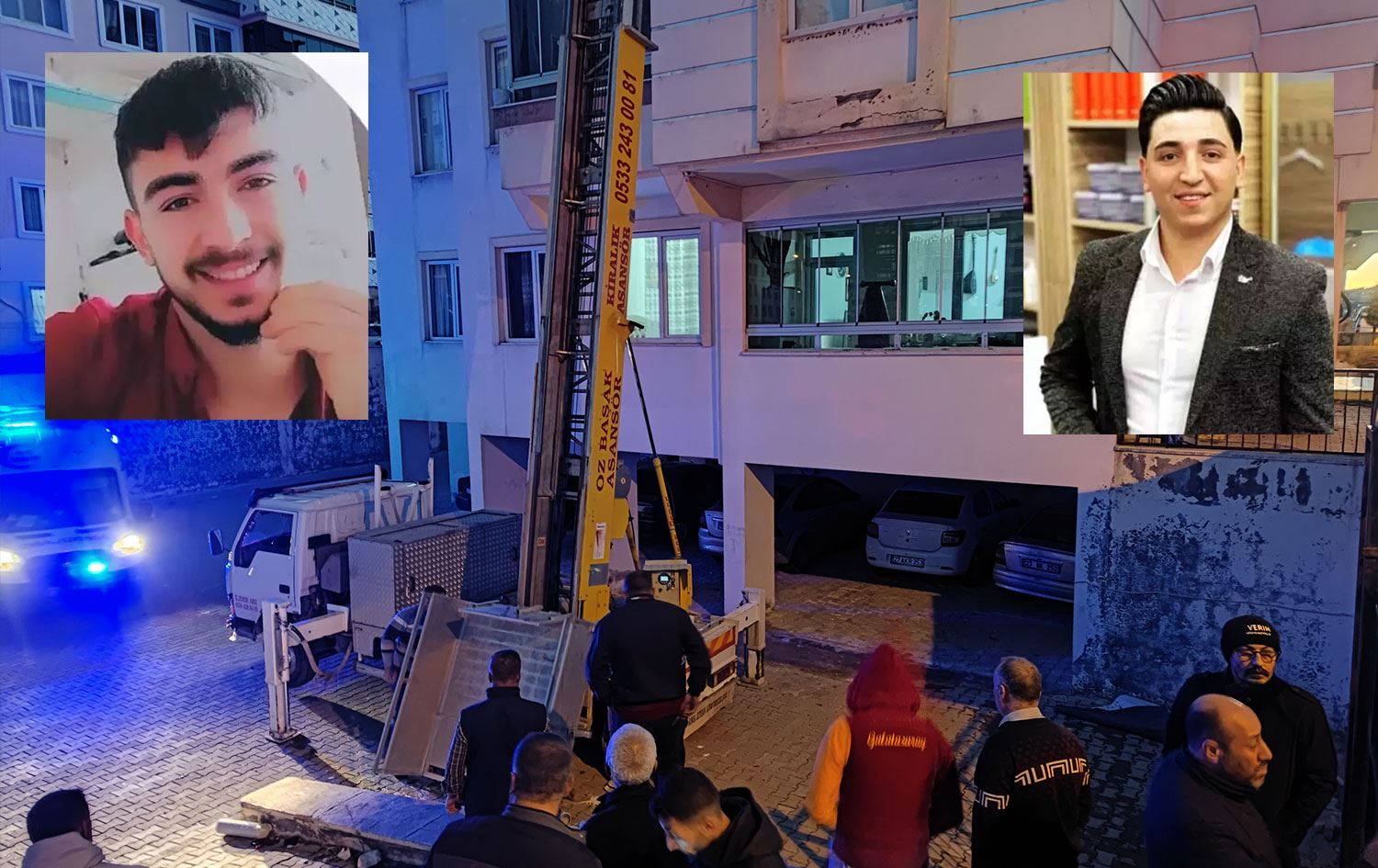 Yük asansörü düştü: Kuzen olan 2 işçi yaşamını yitirdi