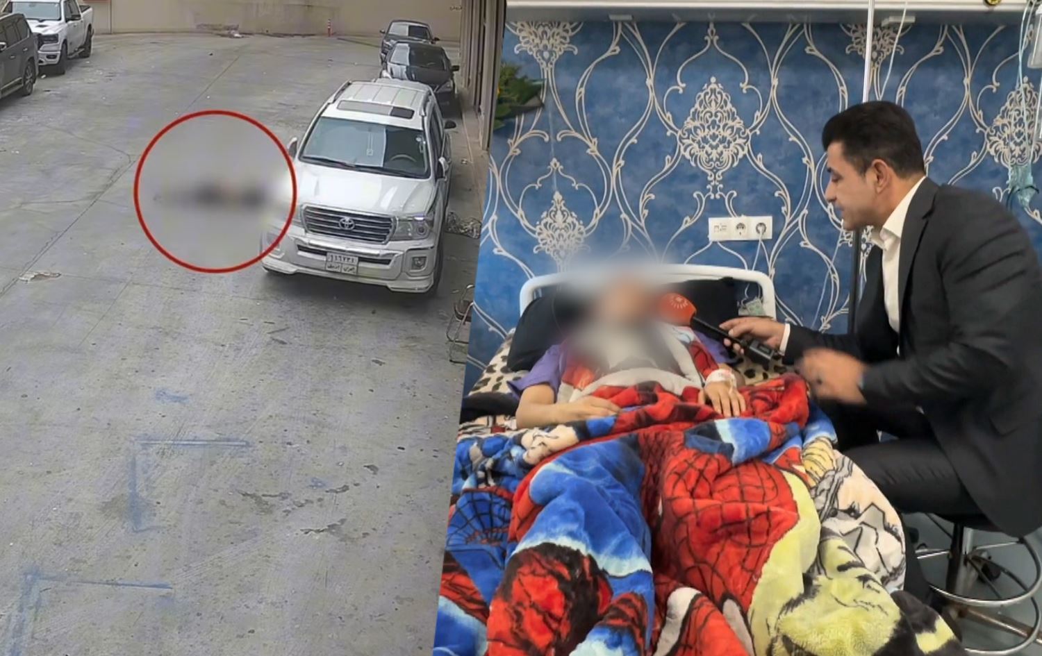 Jina ku ji qata 5an hatibû avêtin ji Rûdawê re axivî / Wêne: Rûdaw