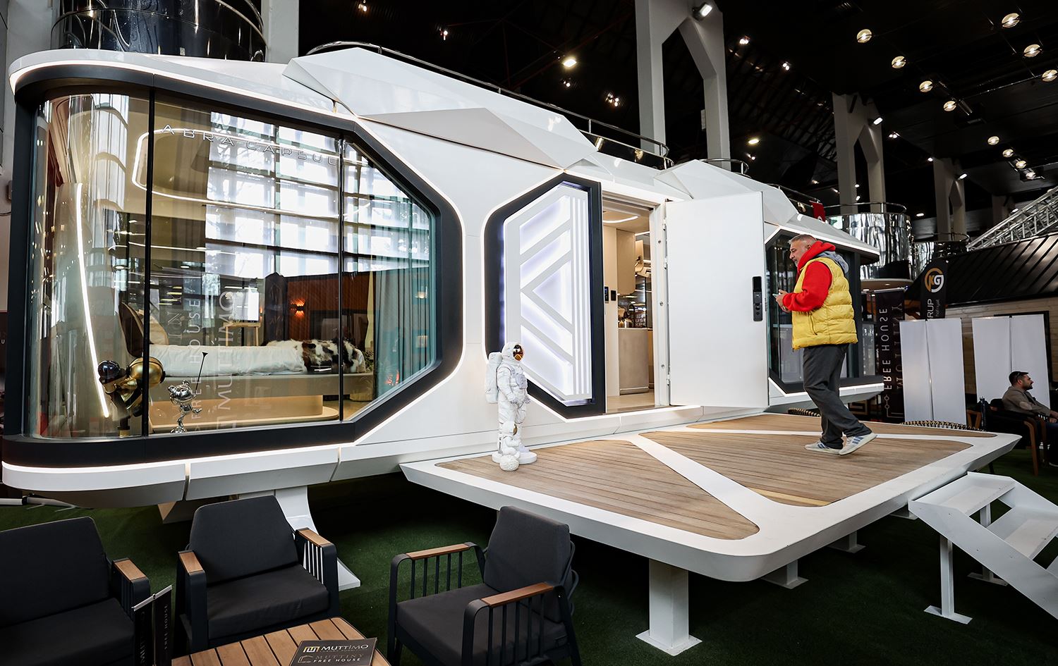 Xaniyê prefabrîk/Wêne: AA