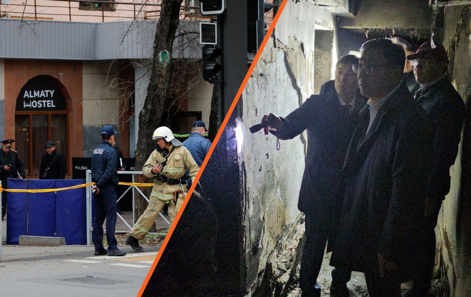 Li jêrzemîna avahiyeke 3 qatî ku wekî pansiyon dihat bikaranîn agir derket