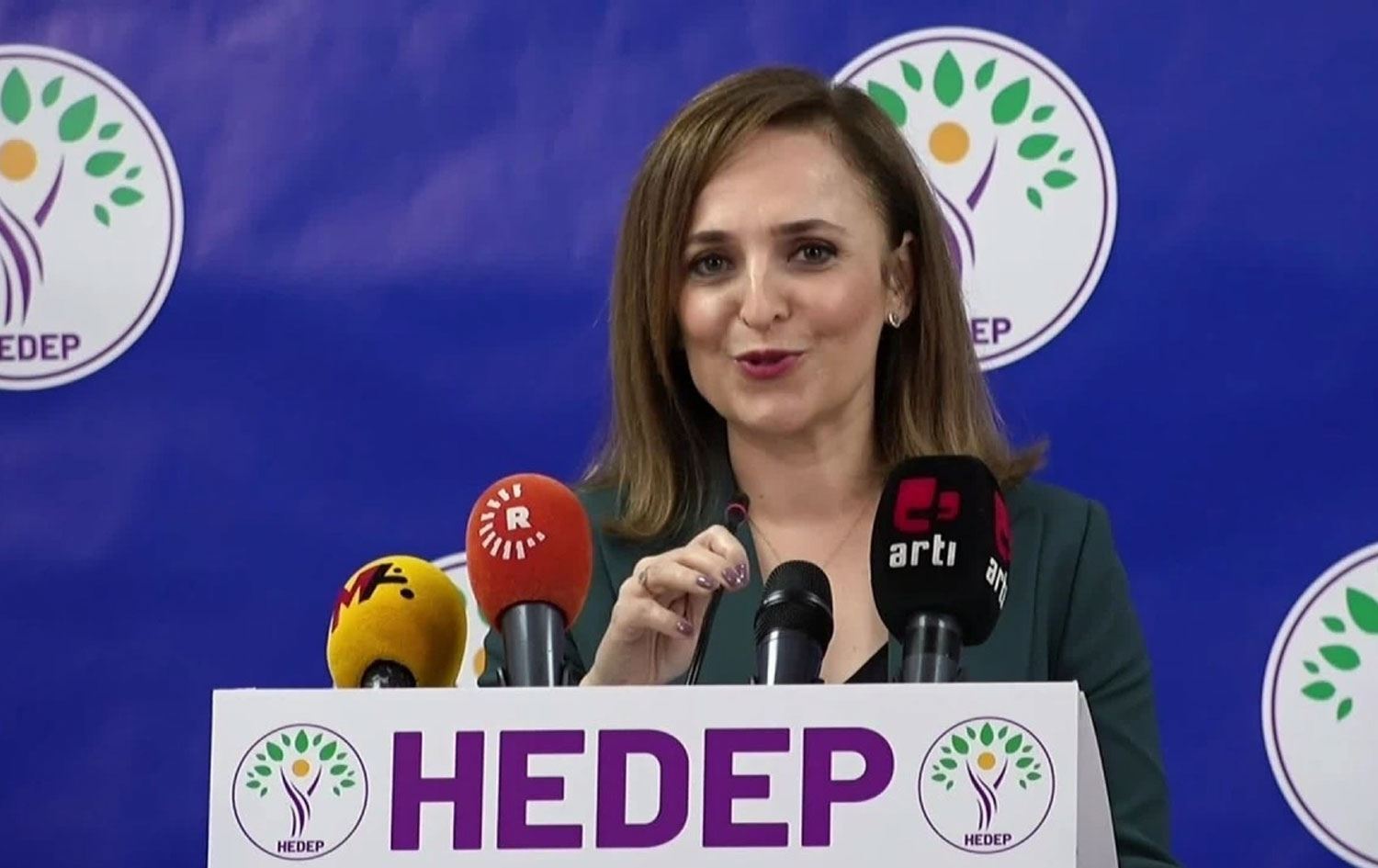 HEDEP  Sözcüsü Ayşegül Doğan