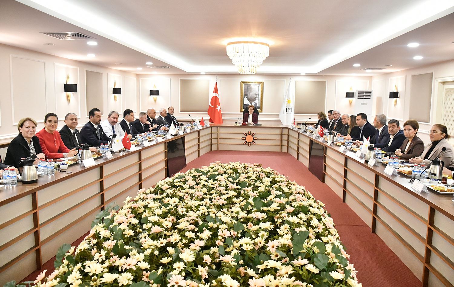 İYİ Parti Başkanlık Divanı Toplantısı / AA