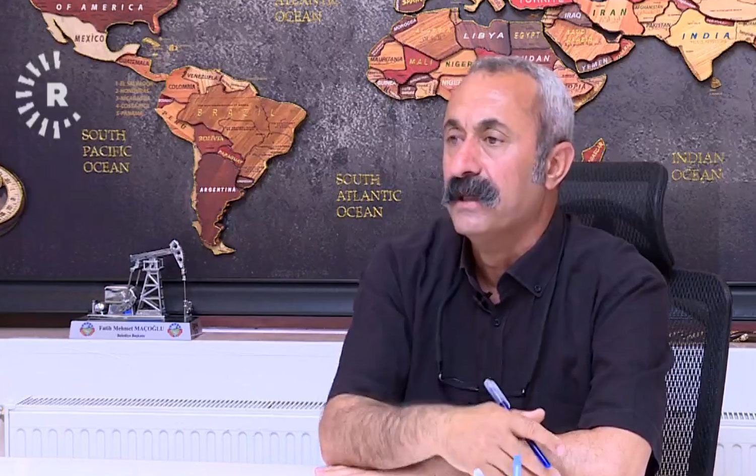  Dersim Belediye Başkanı Fatih Mehmet Maçoğlu / Rûdaw - Arşiv