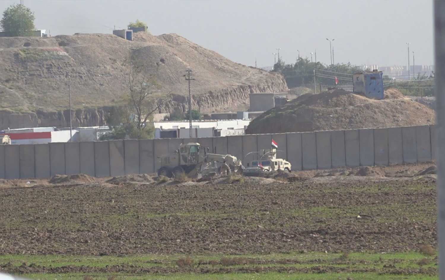 بەشێک لەو زەوییانەی کراونەتە سەربازگە