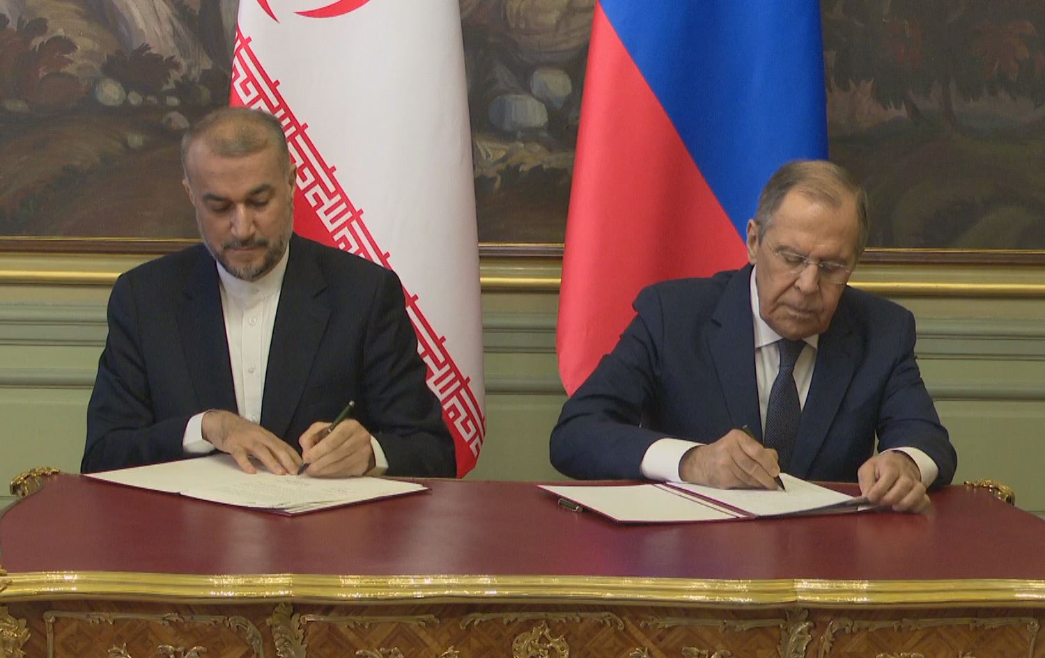 ئێران و رووسیا لەسەر بەرەنگاربوونەوەی هاوبەشی گەمارۆکانی ئەمریکا رێککەوتن