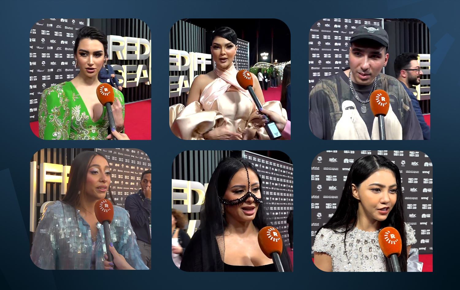 Festîvala Fîlman a Deryaya Sor: Stêrkan bi cilûbergên xwe bal kişand