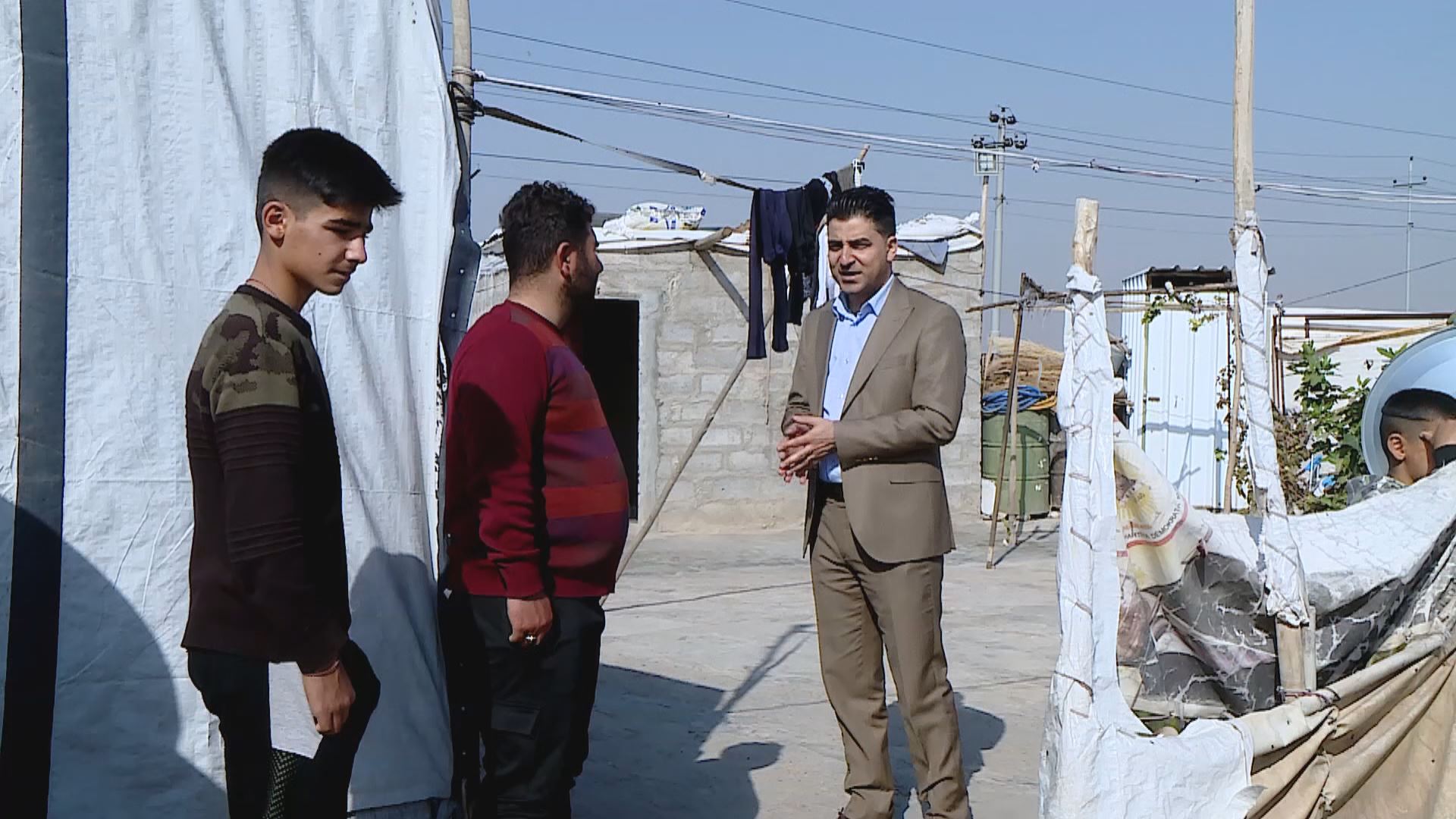 بەربژێرانی لایەنە جیاوازەکان لە شنگال دەستیان بە بانگەشە کردووە؛ 'بانگەشەکردن بۆ ئێمە زەحمەتترە'