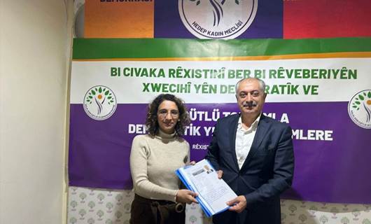 Nimetullah Erdoğmuş HEDEP2ten Diyarbakır Belediye Başkanlığı için başvurdu