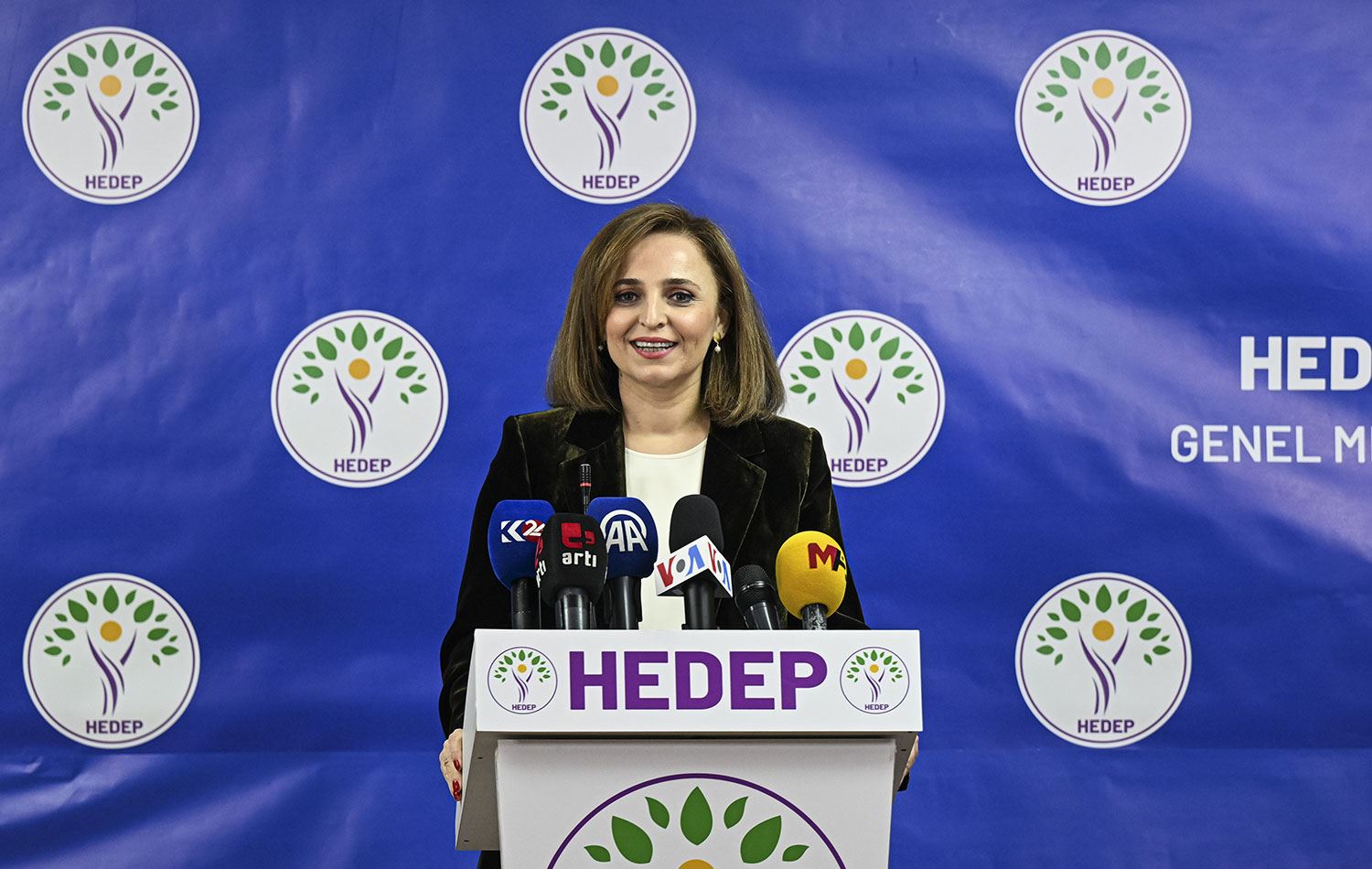 HEDEP Sözcüsü Ayşegül Doğan 