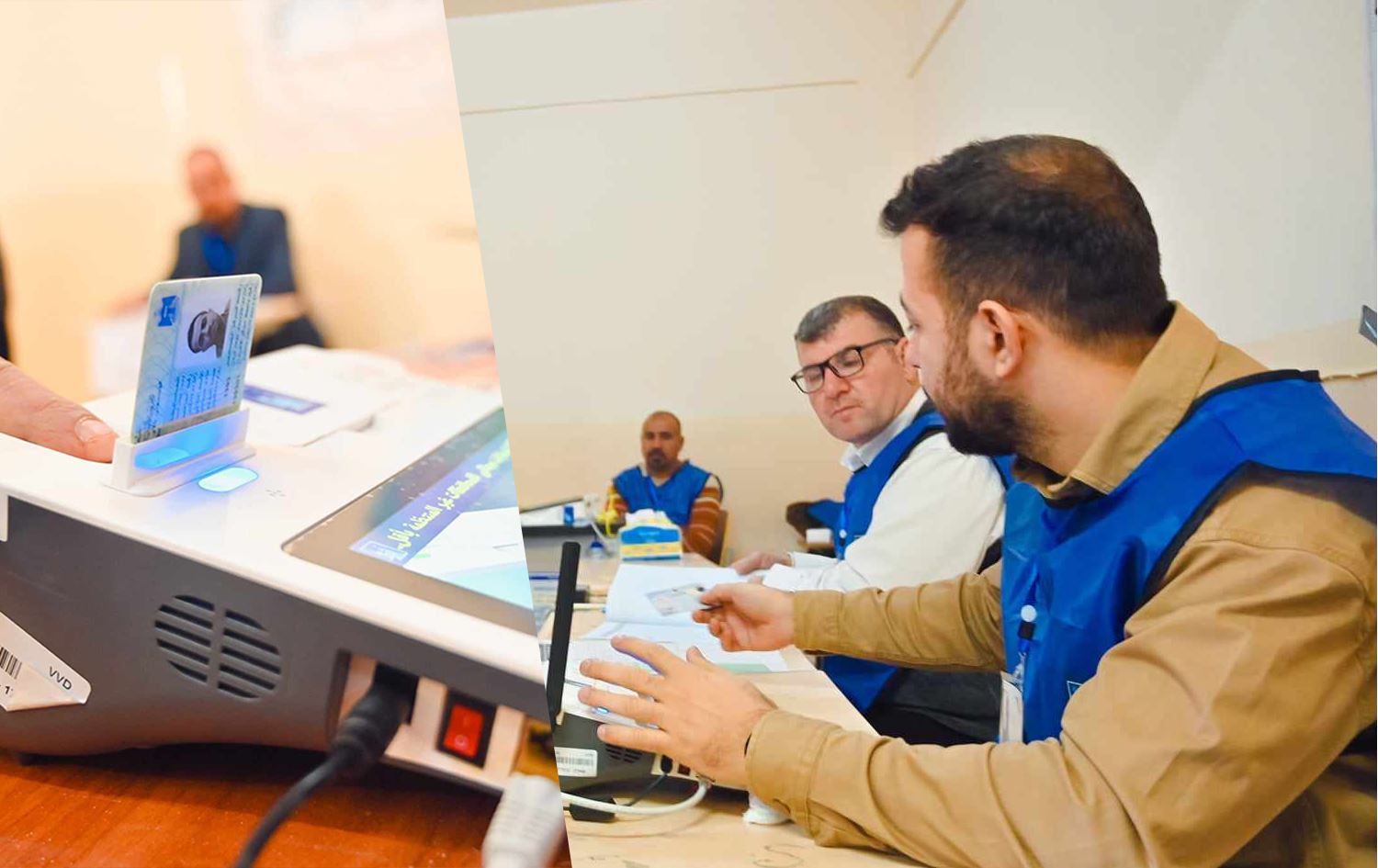 مفوضية الانتخابات بديالى لرووداو: نسبة المشاركة بلغت (40%)