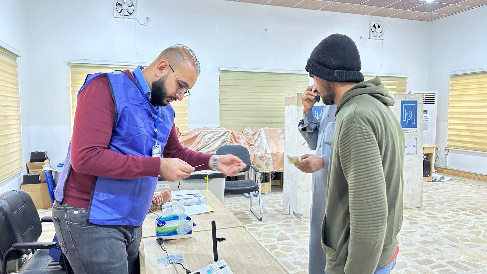 مفوضية الانتخابات في ميسان لرووداو: نسبة المشاركة بلغت (27%)