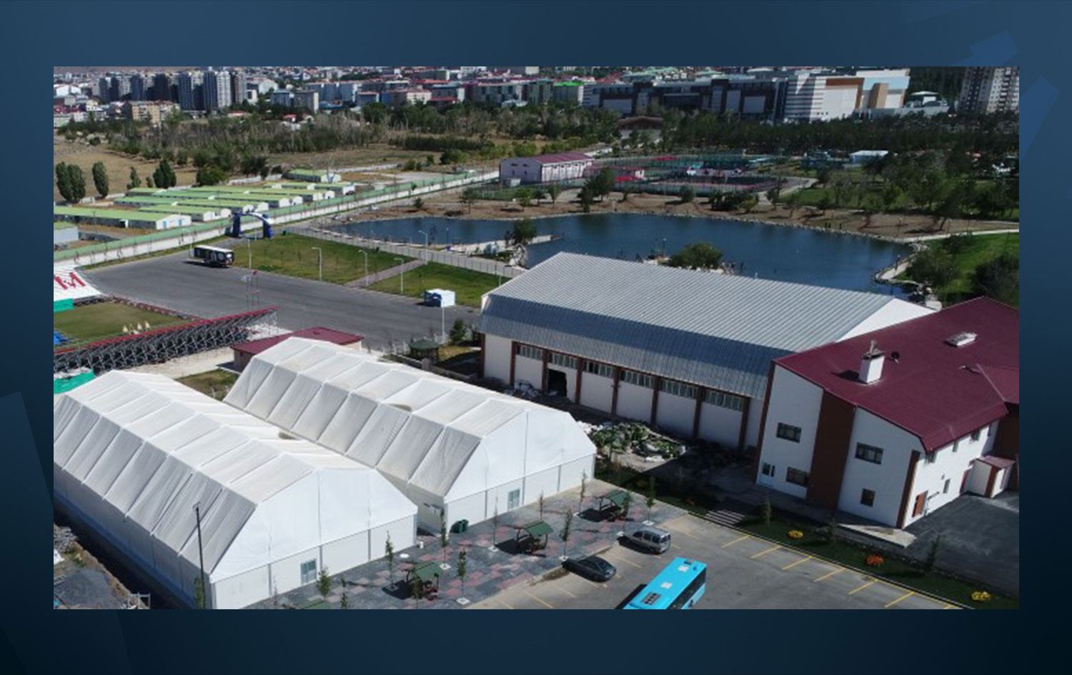 Büyükşehir Belediyesine ait Olimpiyat Millet Bahçesi Spor Salonu 