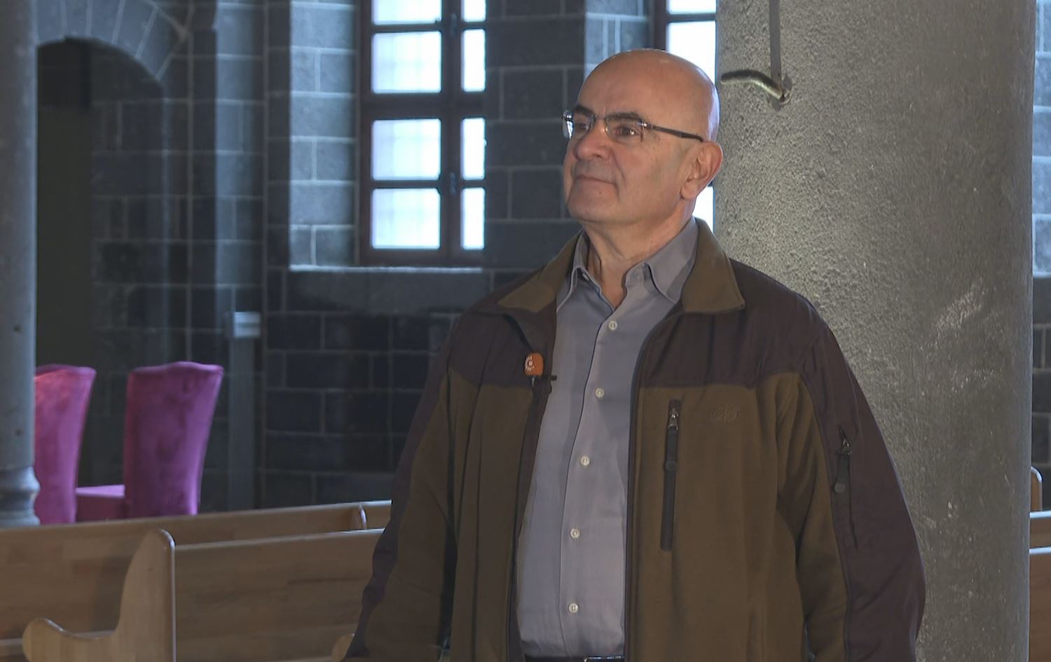 Hunermendê Ermen ê Amedî Ûdî Yervant /Wêne: Rûdaw