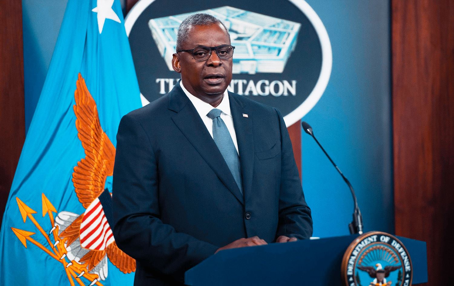 Wezîrê Parastinê yê Amerîkayê Lloyd Austin / Wêne: AFP