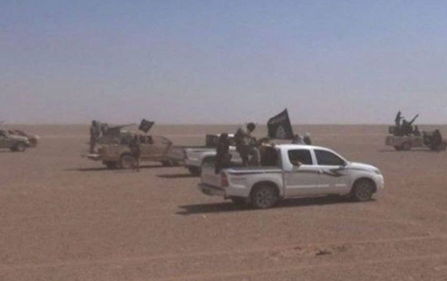 Çekdarên DAÎŞê/Wêne: SOHR