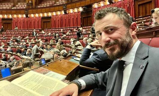 Parlamenterê Partiya Birayên Îtalyayê Emanuele Pozzolo / Wêne: AFP
