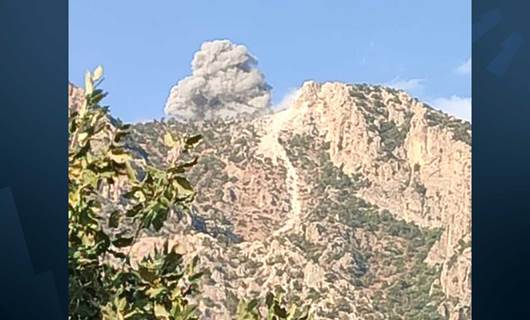 قصف تركي يستهدف جبل متين بدهوك