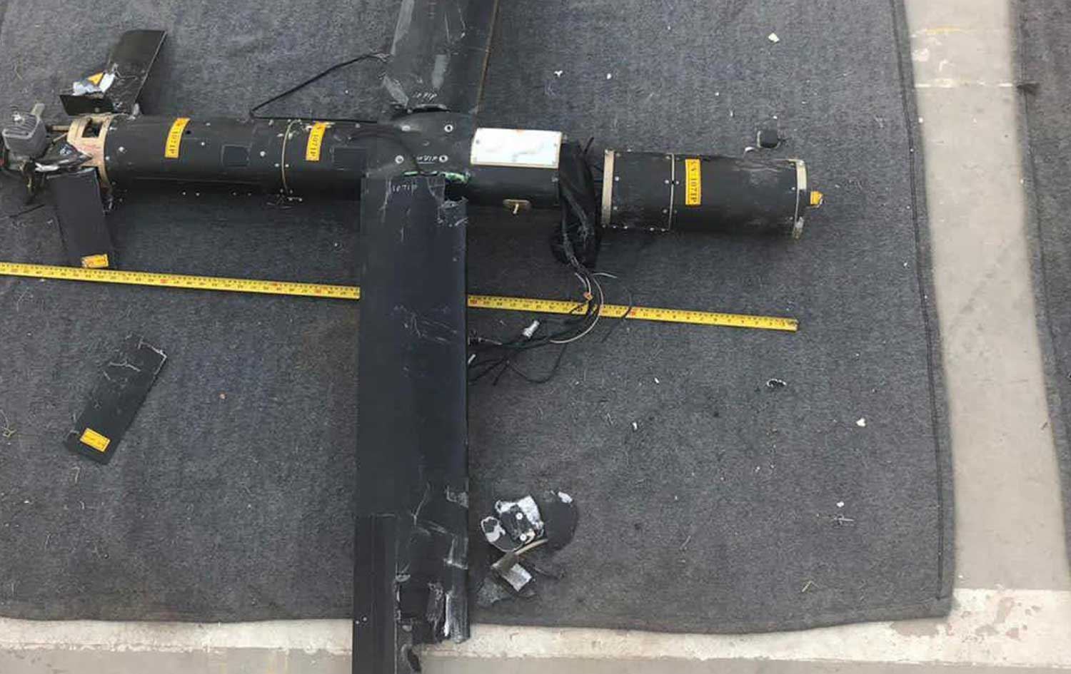 Foto: Düşürülmüş İHA