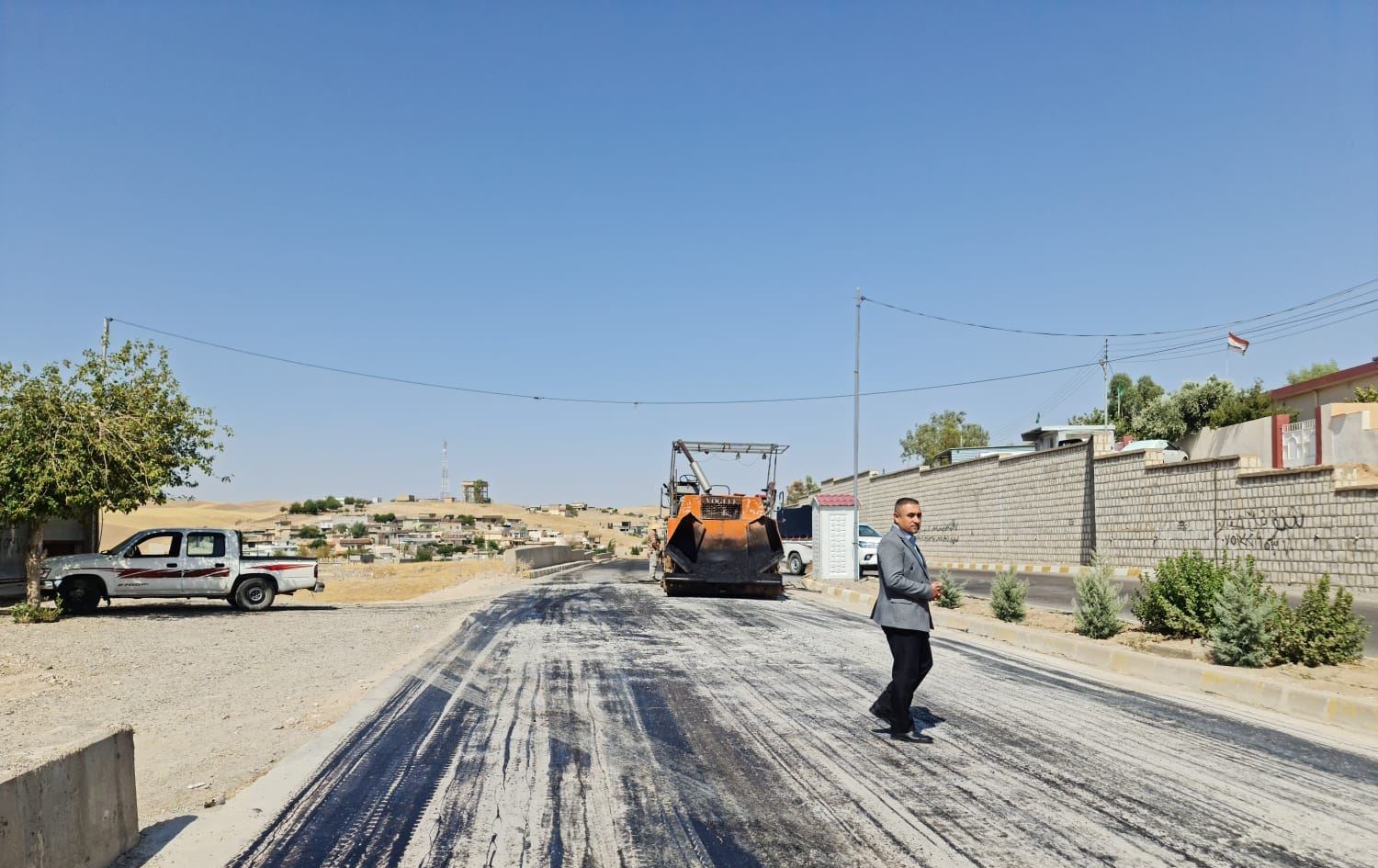 بەڕێوەبەری ناحیەی شوان: ئەم ساڵ رێگەی نێوان ناحیەکەمان و چەمچەماڵ قیرتاو دەکرێت