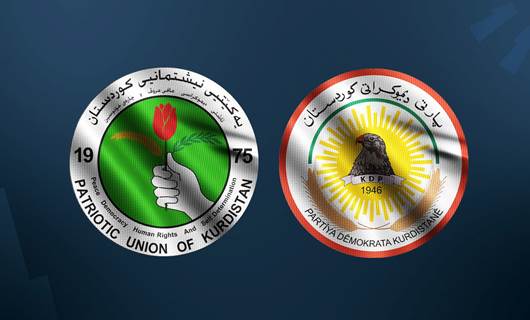 لۆگۆی پارتی دیموکراتی کوردستان و یەکێتیی نیشتمانیی کوردستان 