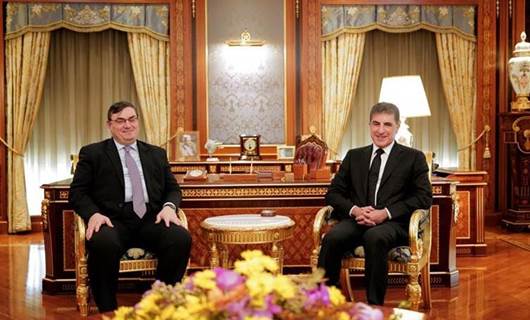 Başkan Neçirvan Barzani Avusturya'nın yeni Bağdat Büyükelçisi’ni kabul etti