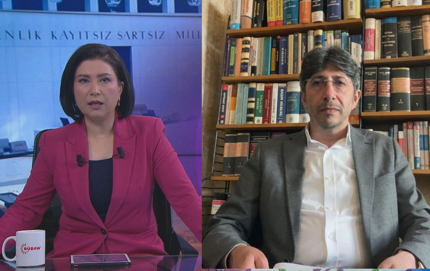 Alî Bozan beşdarî bultena Rûdawê ya taybet ji bo Bakurê Kurdistanê bû.