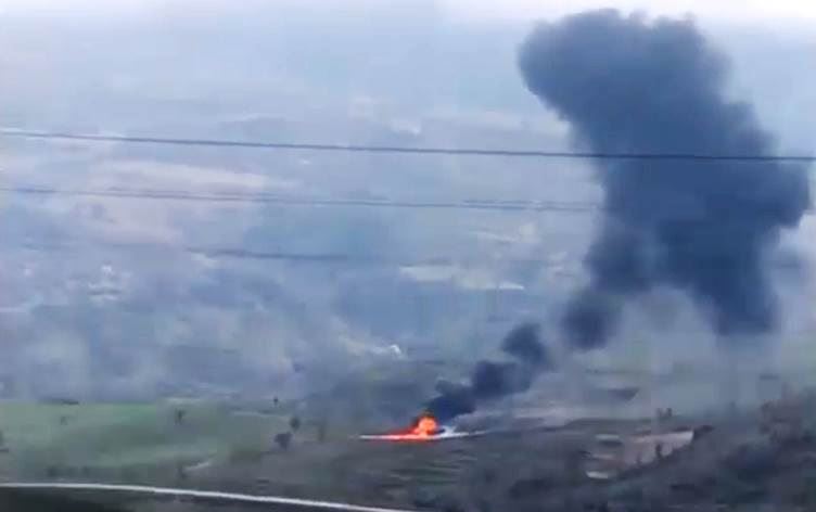 DUHOK'ta SİHA'lar 2 aracı bombaladı