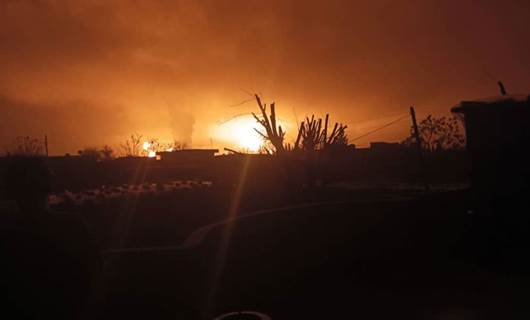 Türkiye Rojava’da çok sayıda elektrik, gaz tesisi ve fabrikayı vurdu