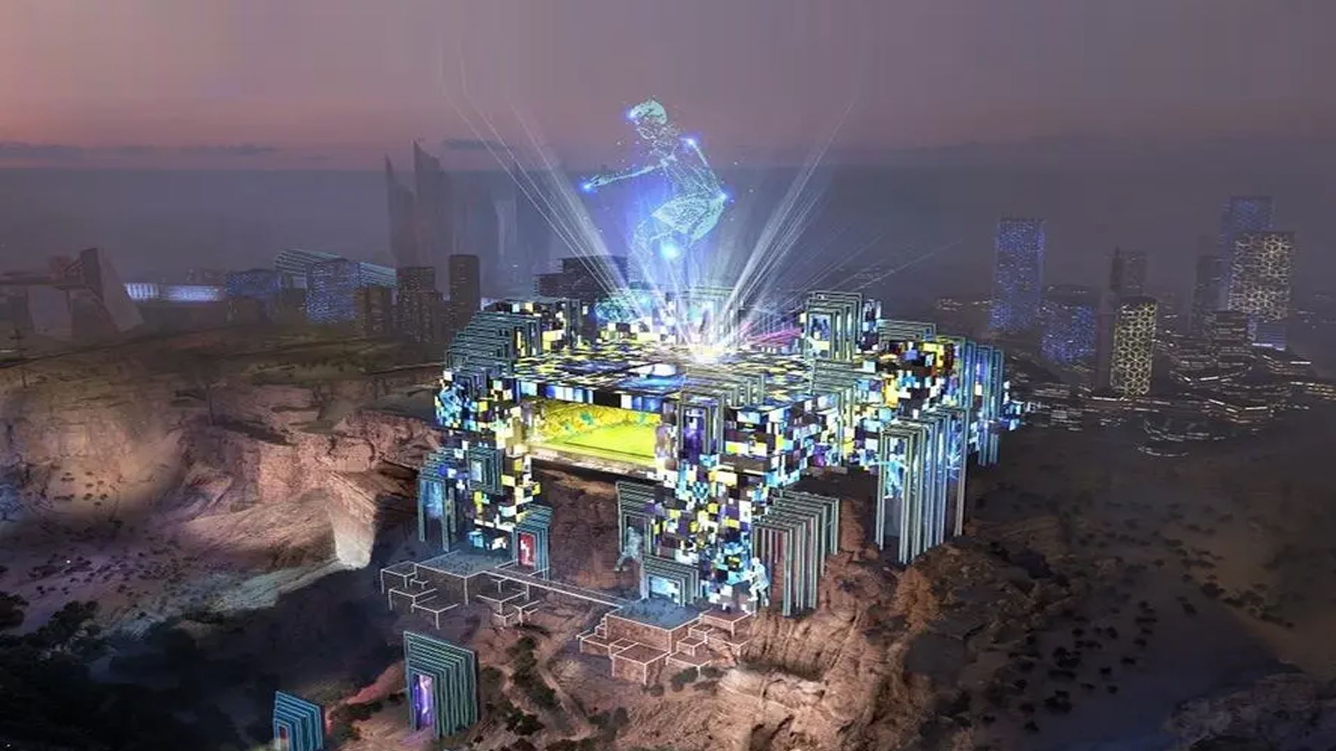 ڤیدیۆ؛ سعودیە یاریگەیەکی خەیاڵی دروستدەکات