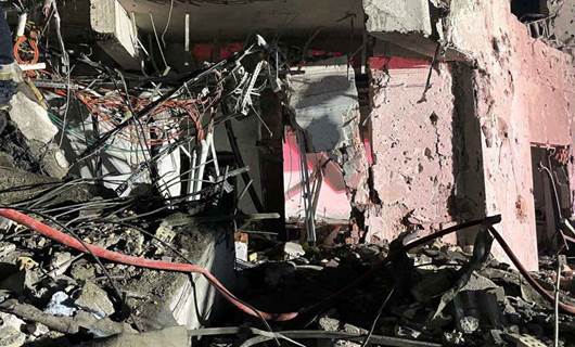 القصف الايراني على منزل رجل الأعمال الكوردي بيشرو دزيي