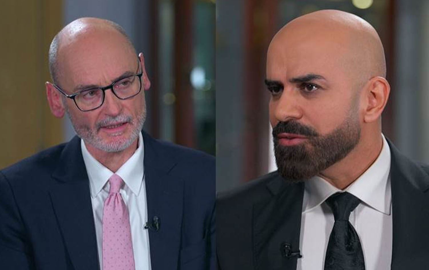 Stephen Hitchen û Şaho Emîn / Wêne: Rûdaw