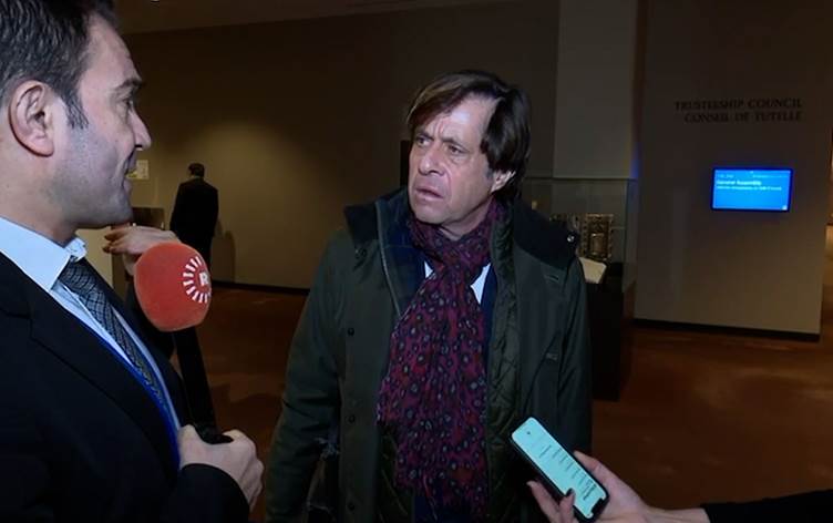 Nicolas de Riviere û Sînan Tunçdemîr / Wêne û Vîdeo: Rûdaw Nicolas de Riviere û Sînan Tunçdemîr / Wêne û Vîdeo: Rûdaw