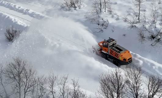 Dersim’de yoğun kar yağışı: 229 köy yolu ulaşıma kapandı