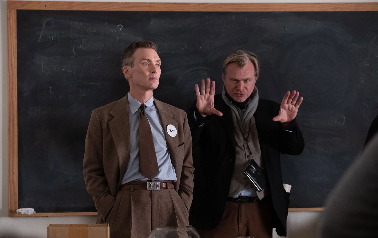 کریستۆڤەر نۆلان و کیلیان مۆرفی، دەرهێنەر و ئەکتەری فیلمی 'Oppenheimer'